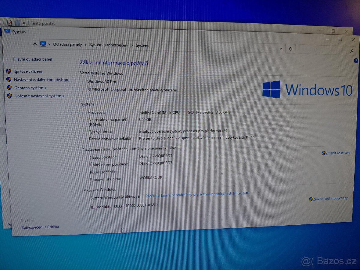 Starší kancelářský PC - 12