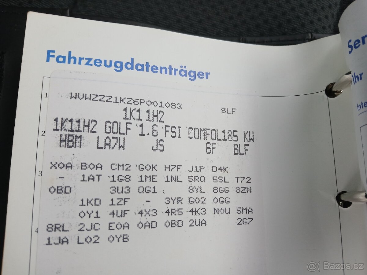 Volkswagen Golf 5 1.6 FSI COMFORT - 12