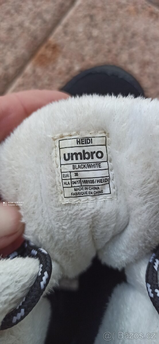 UMBRO - dětská zimní obuv (vel.35) - 12