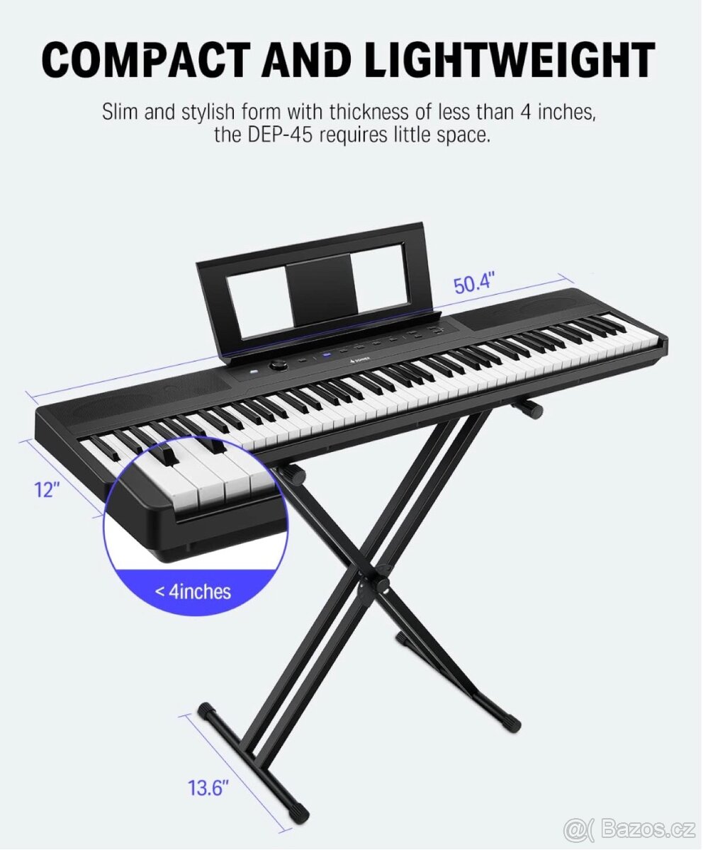 Donner DEP-45 E Piano Ultra tenké - 12
