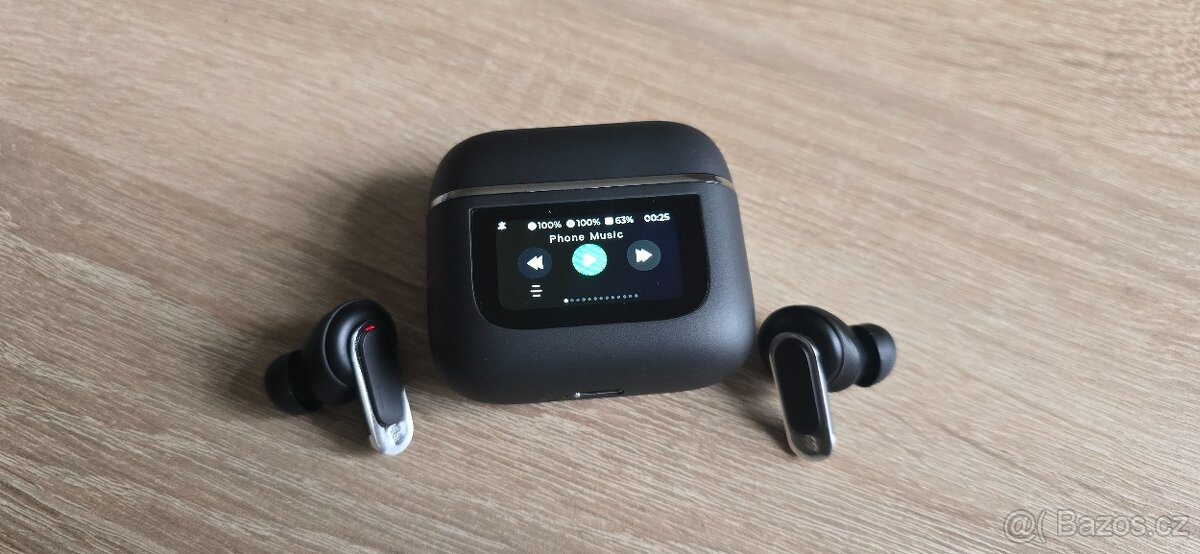 Bezdrátová sluchátka s dotykovým displejem a ANC - 12