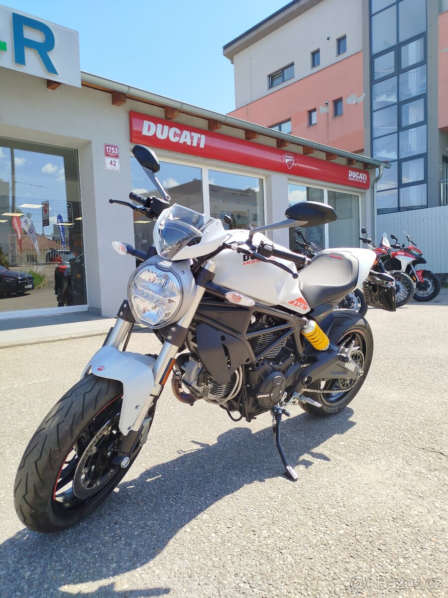 Ducati Monster 797, 1. MAJITEL, NOVÝ V ČR, POUZE: 5 264 KM - 12