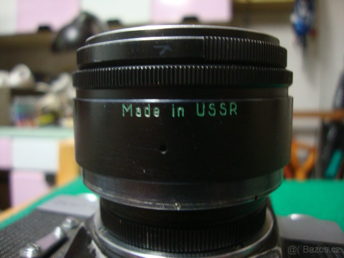 Foto fotoaparát Zenit-E objektiv HELIOS 44-2 2/58MM pouzdro - 12