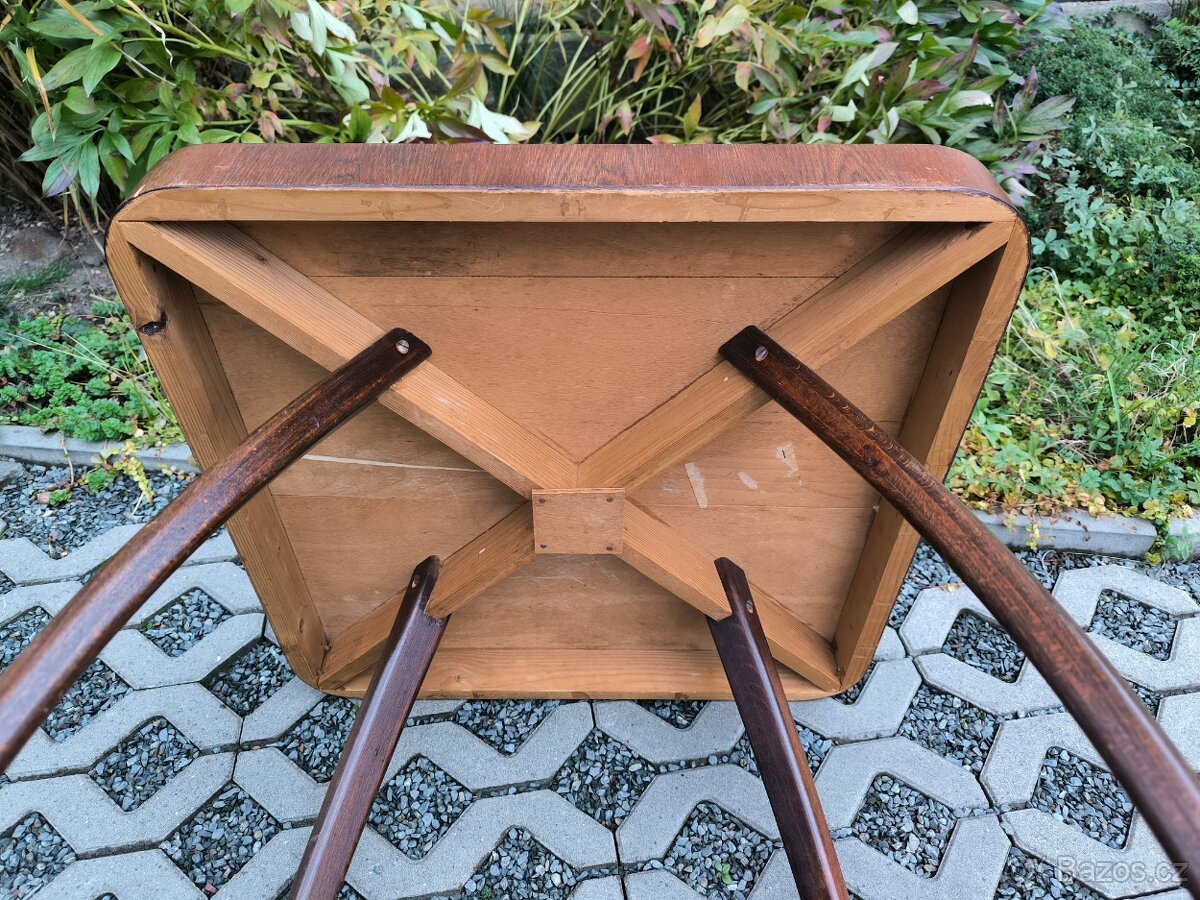 Art Deco konferenční stolek "Pavouk" - J. Halabala č.2 - 12