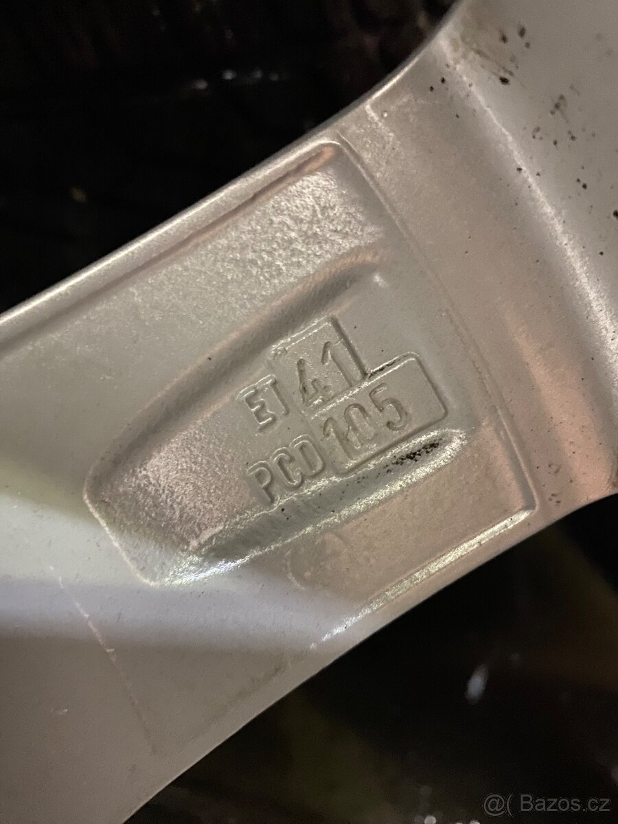 5x105 7J ET41 Dezent TR + 215/60 R17 zimné - 12