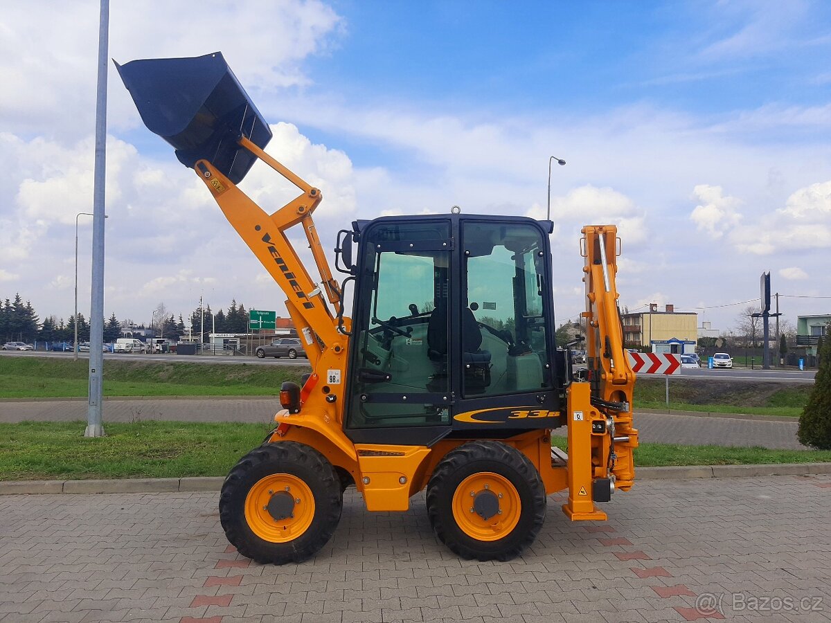 VENIERI 1.33 B - mini rýpadlo-nakladač - NEPOUŽITÝ - 12