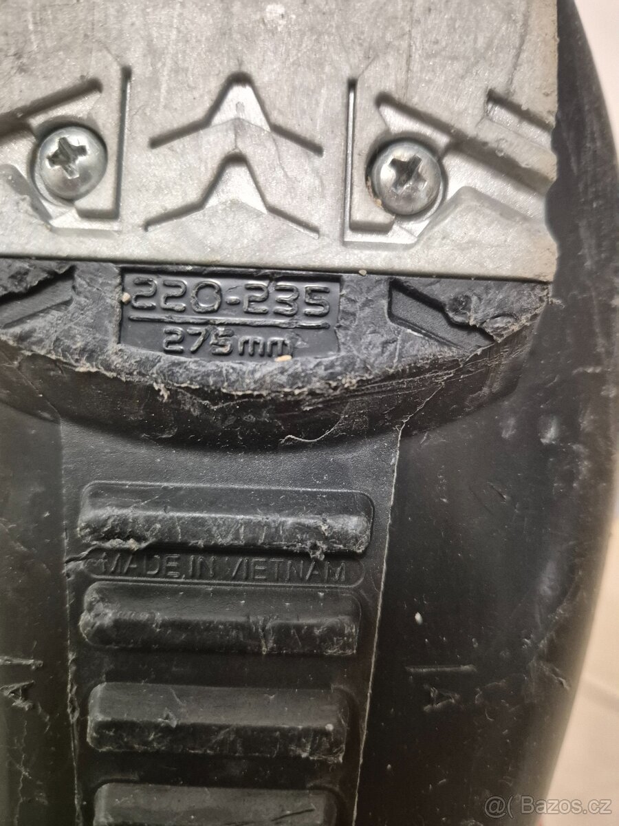 Dětské lyže WEDZE vel. 110cm + lyžáky vel. 22-23.5cm - 12