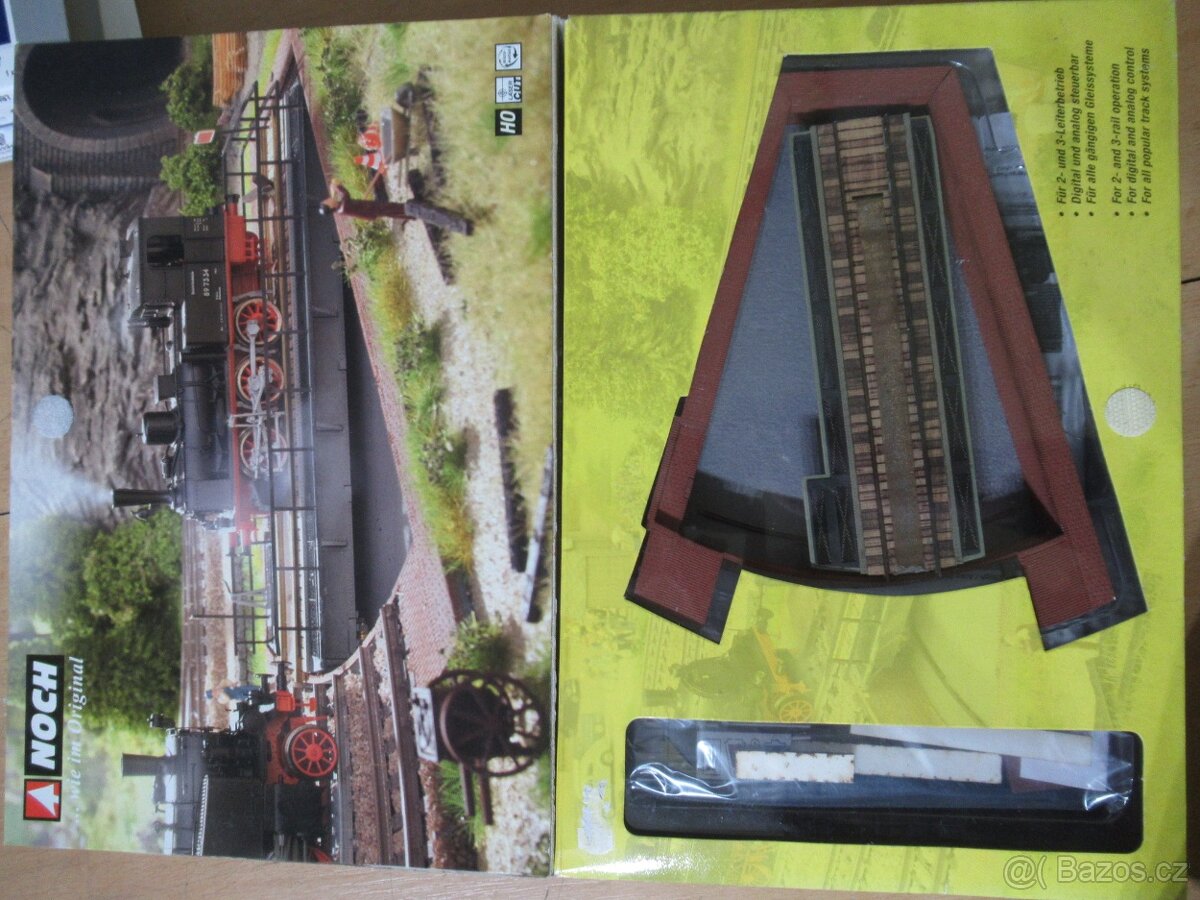 H0 - stavebnice, vyhybky - železnice , vláčky , mašinky - 12