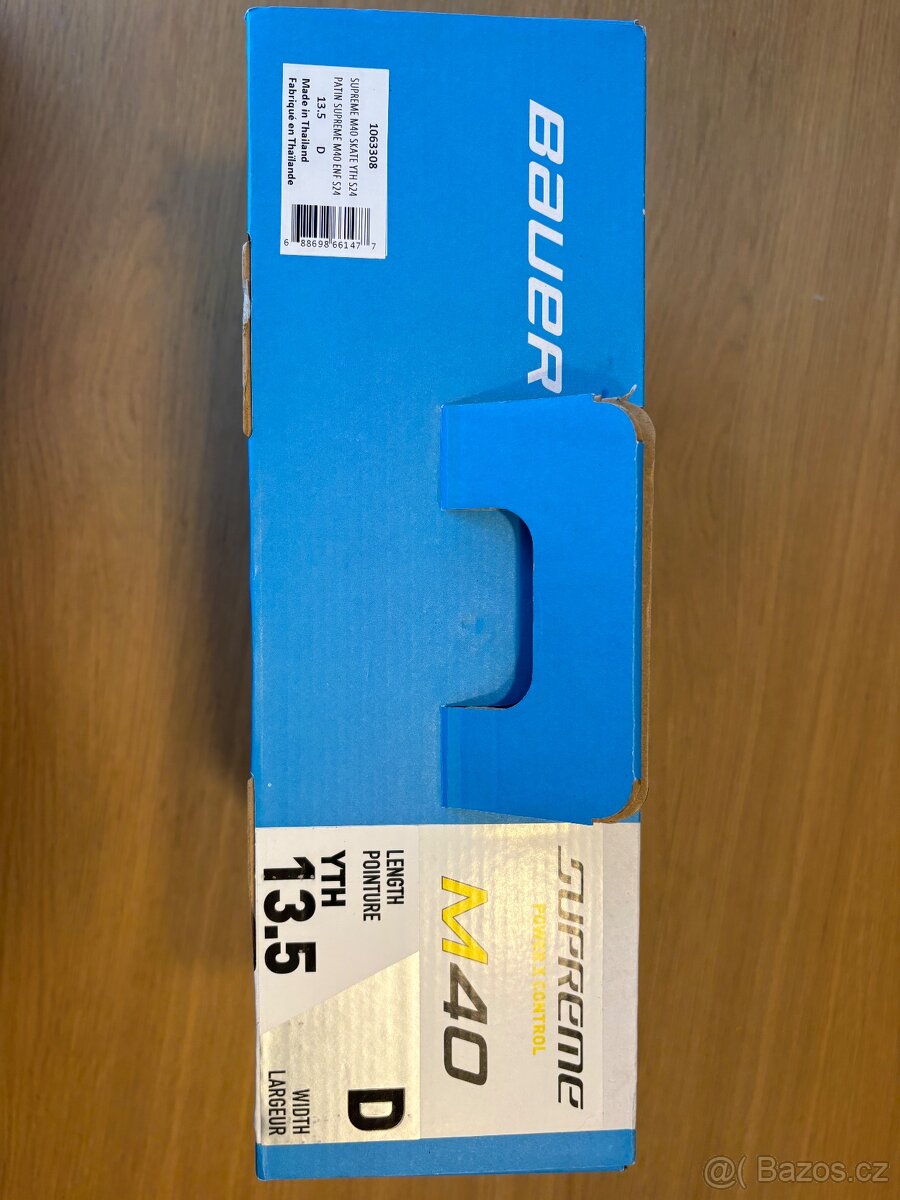 Dětské brusle Bauer M40 velikost 13,5 - 12