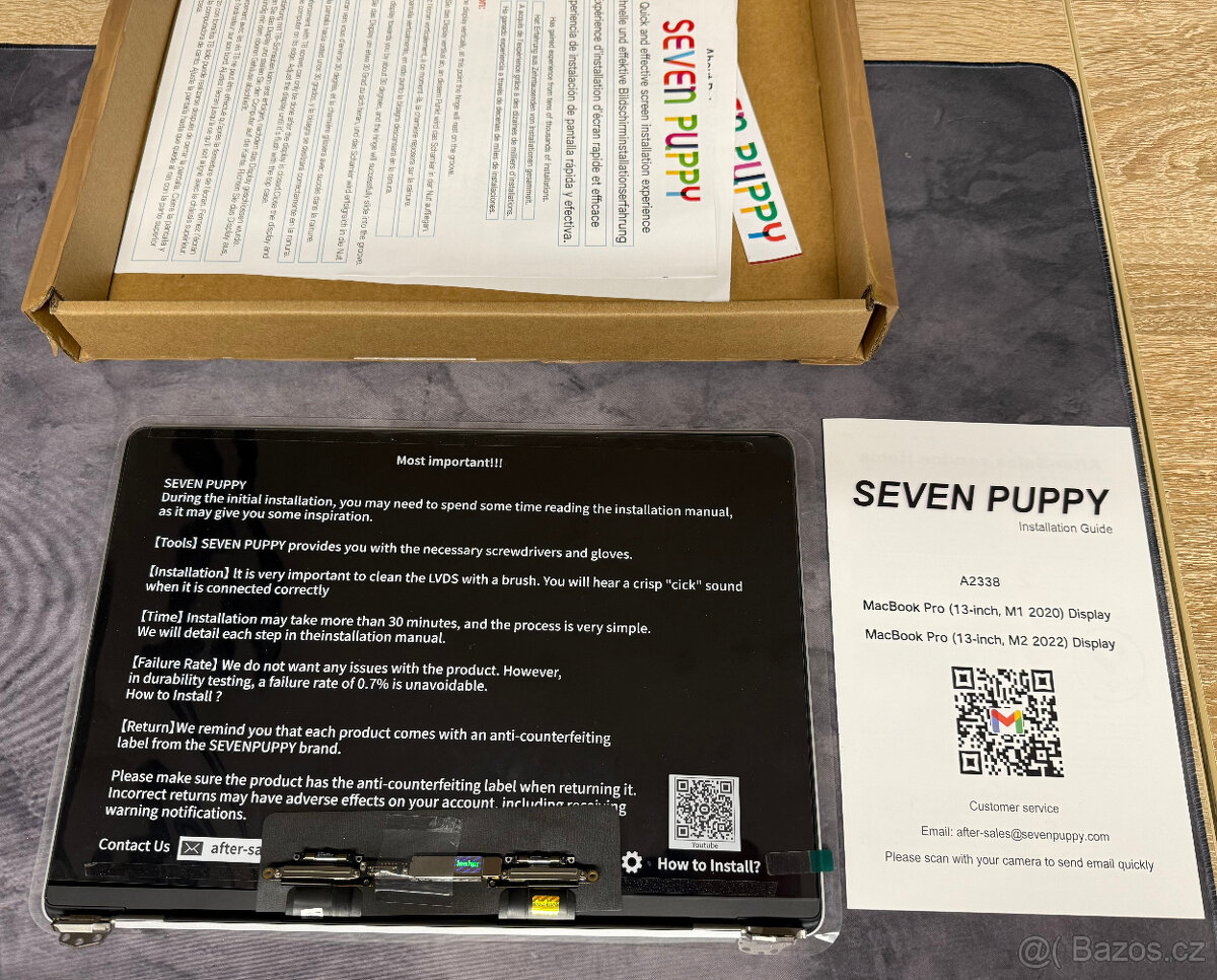 Poškodené LCD displeje pre Apple MacBook (refurbished) - 12