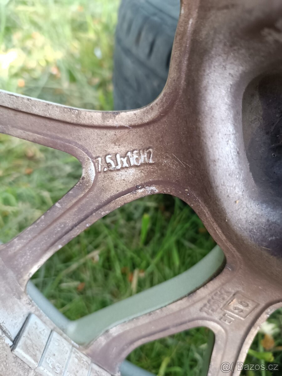 Letní alu sada kol 7,5x16 pneu 195/55R16 4x100 - 12