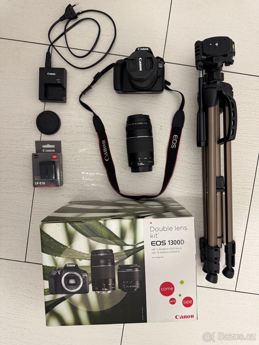 Fotoaparát zrcadlový Canon EOS 1300D SET - 12