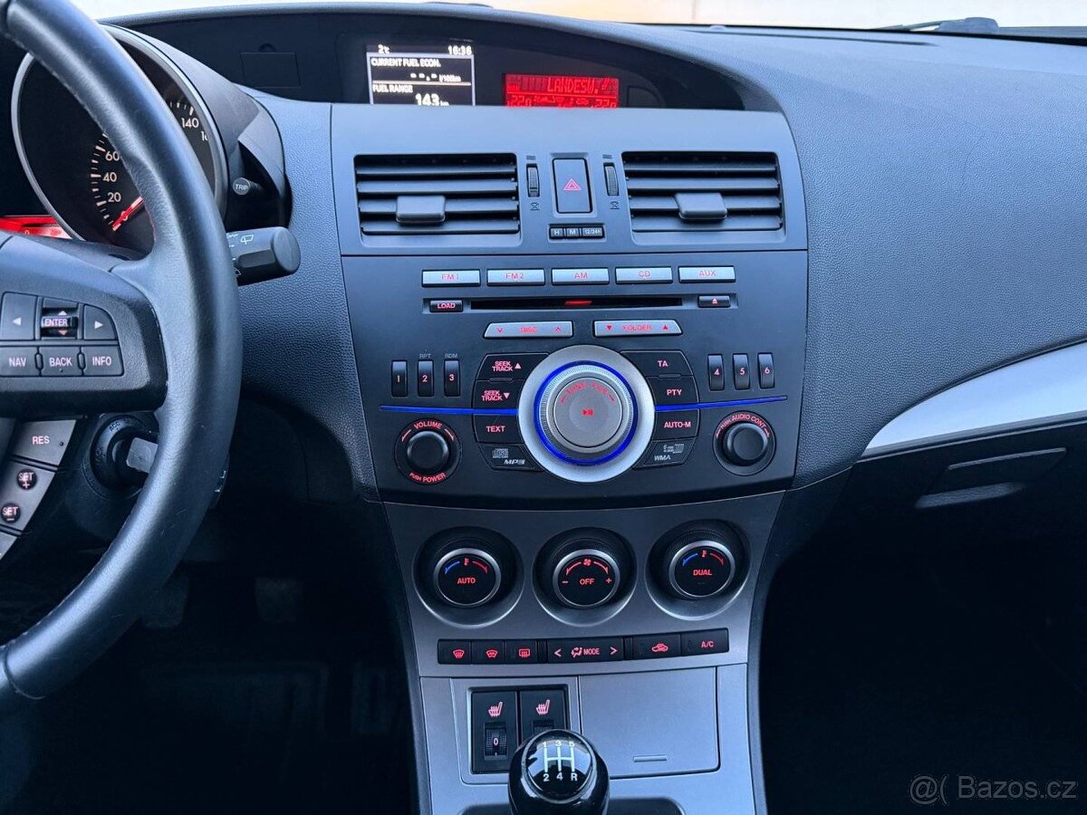 Mazda 3, 1.6 HighLine/1.majitel/GPS NAV - 12