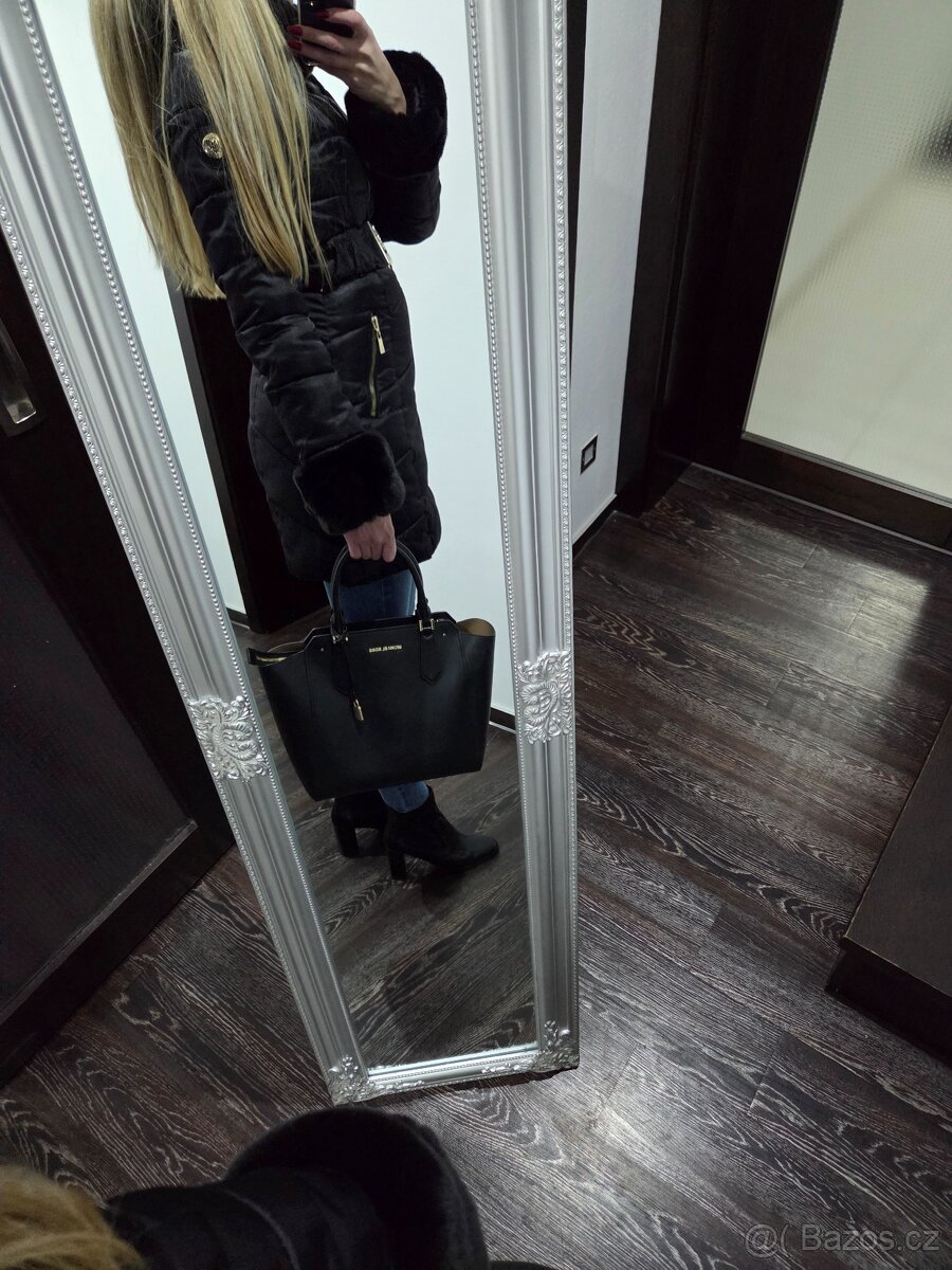 Cerna kozena kabelka Michael Kors - 12