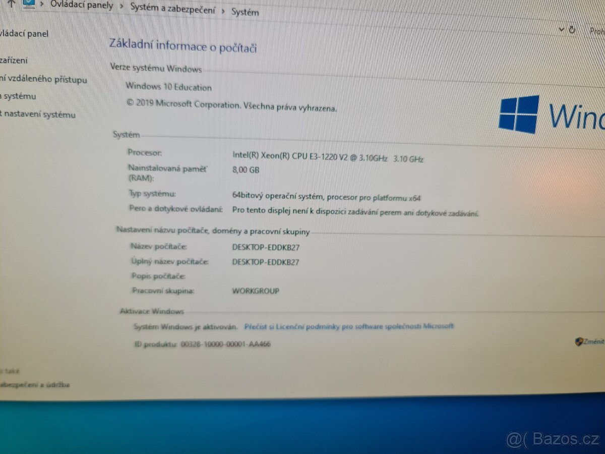 HP Proliant ML310e Gen8 Xeon E3-1220 V2 3,10Ghz 4x 8GB DDR3 - 12