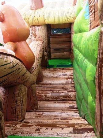 Nafukovací atrakce Opičí dráha - 12