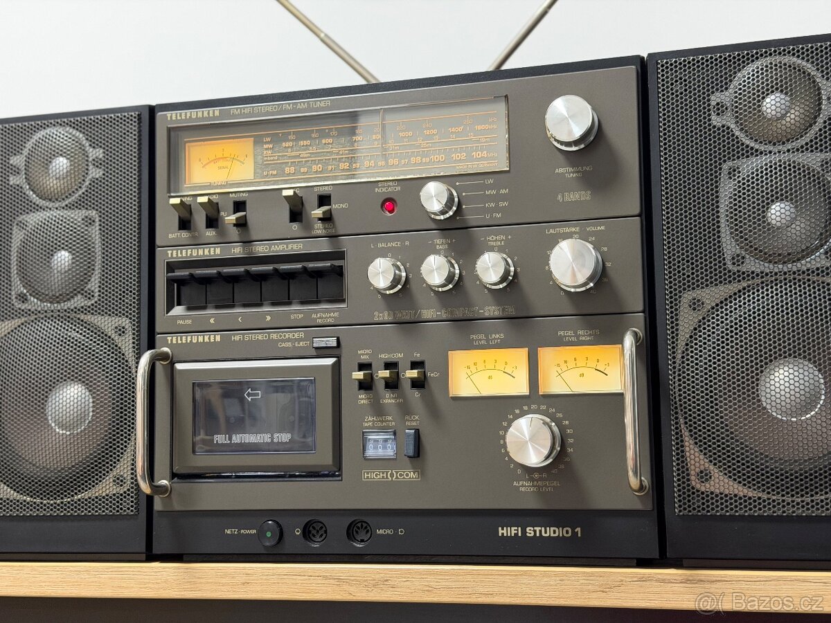 TELEFUNKEN HIFI STUDIO 1 EXTRA TĚŽKÝ BOOMBOX - 12
