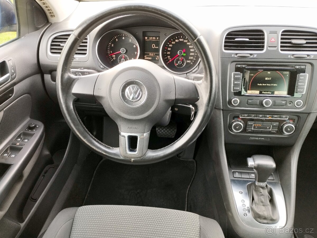 VW Golf 6 combi, 2010, 1.4 TSI benzín 90 kW, DSG - 12