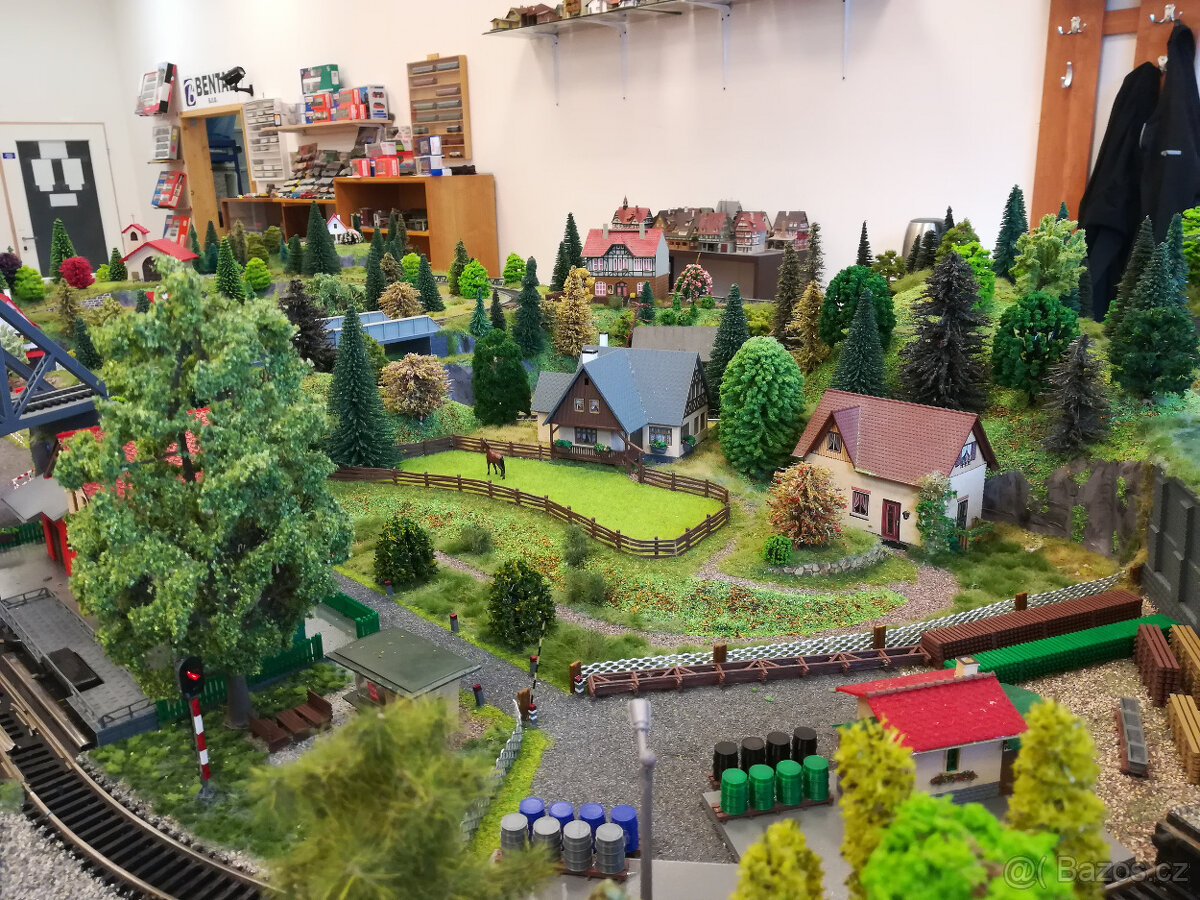 Kolejiště H0 220 x 120(150) cm - 12