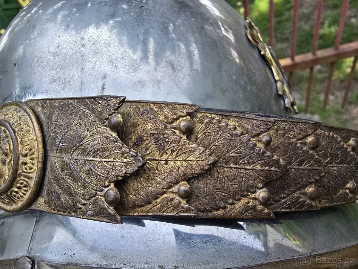 VELITELSKA HASIČSKÁ HELMA/ PŘILBA č2 - 12