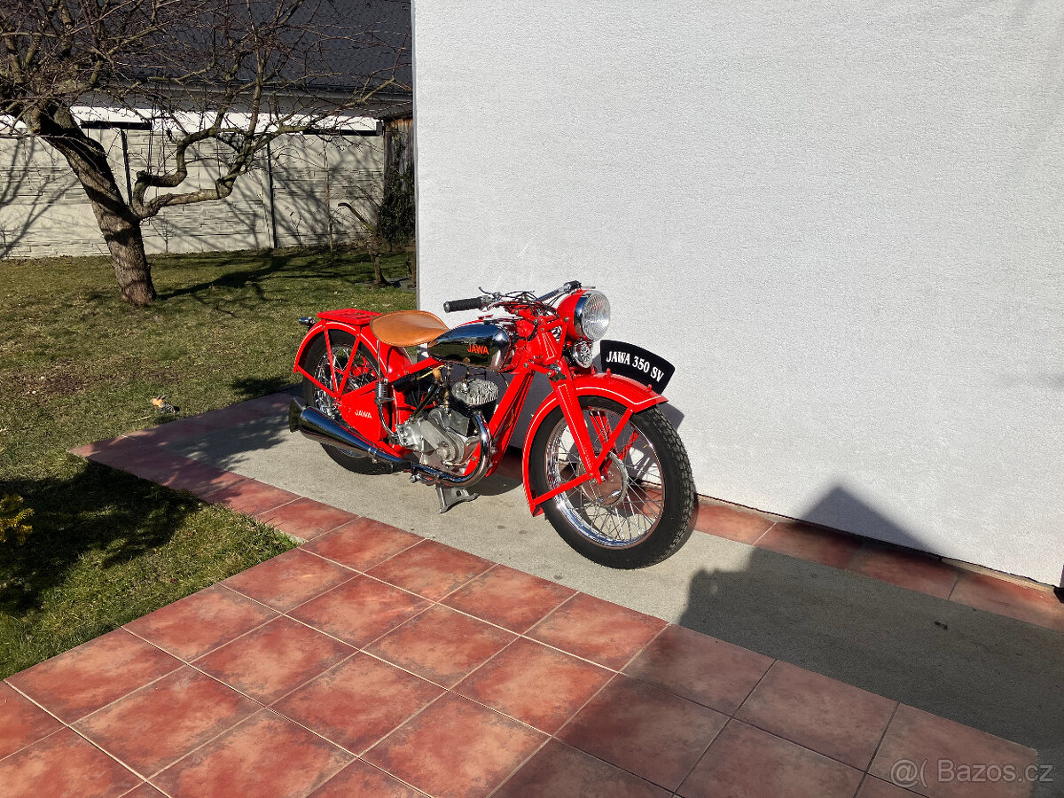 Jawa 350SV předválečná - 12