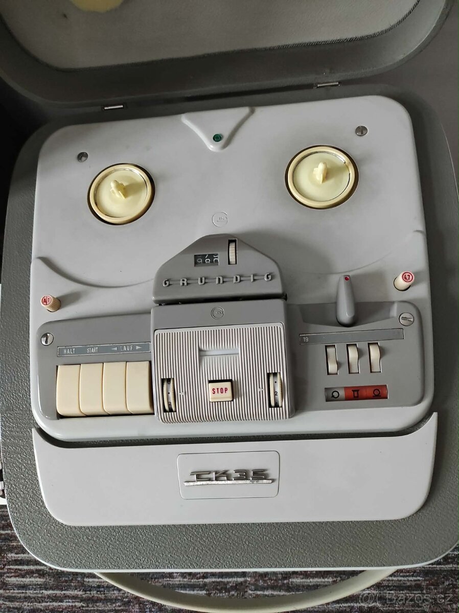 GRUNDIG UHER NORDMENDE TELEFUNKEN KOTOUCOVÉ MAGNETOFONY - 12