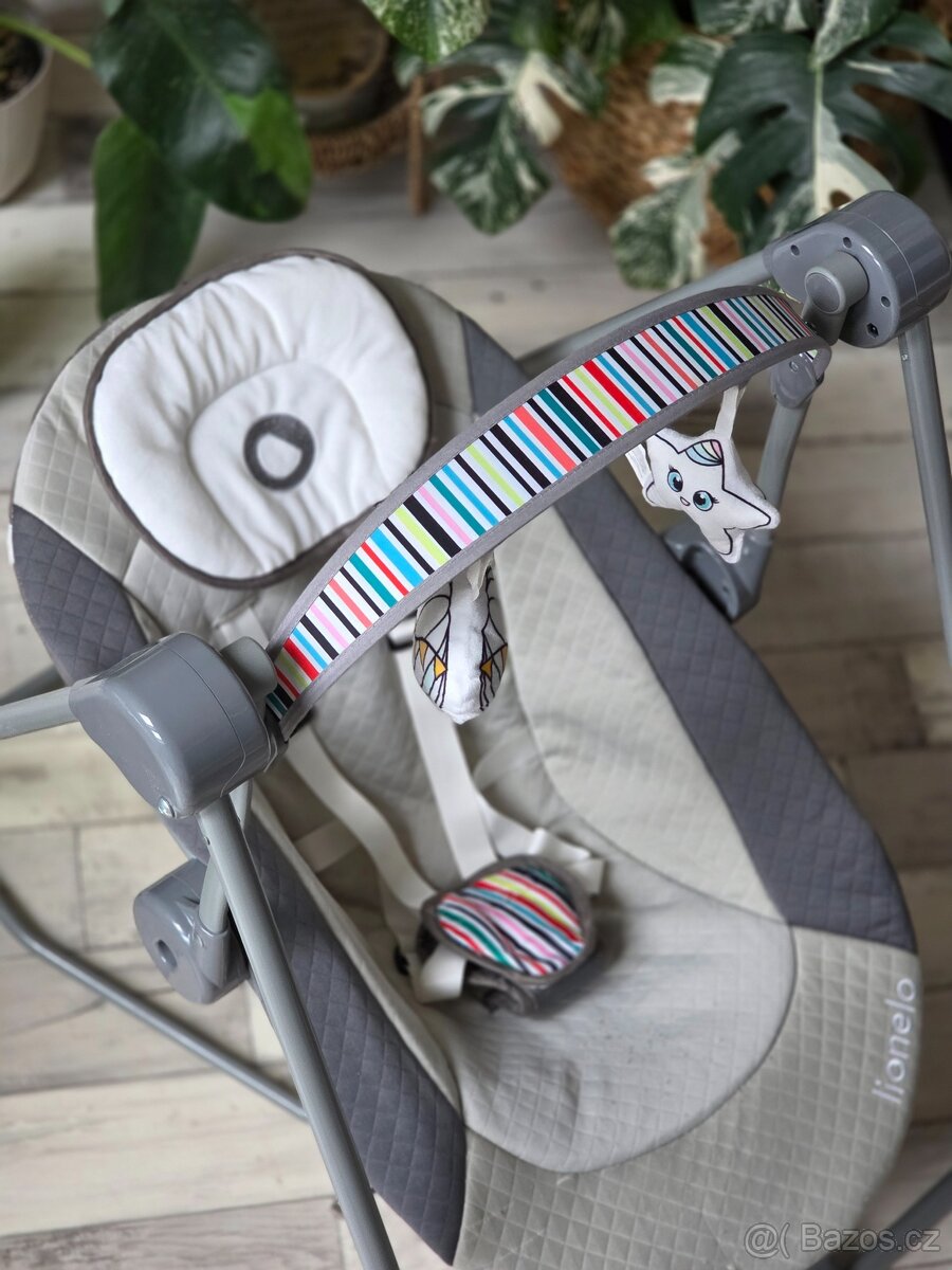 Lionelo Otto šedá houpačka - 12