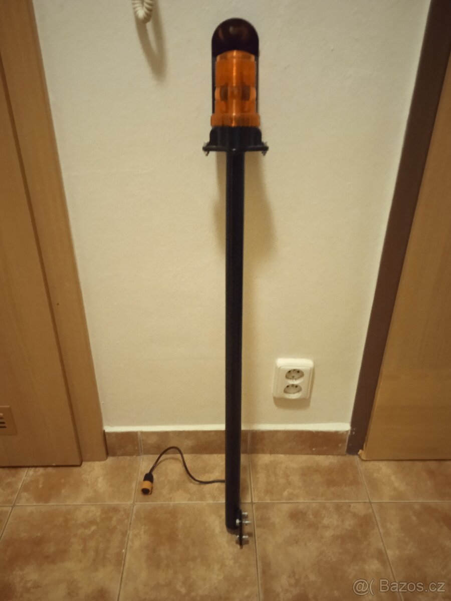 Oranžové výstražné světlo, 24V - 12