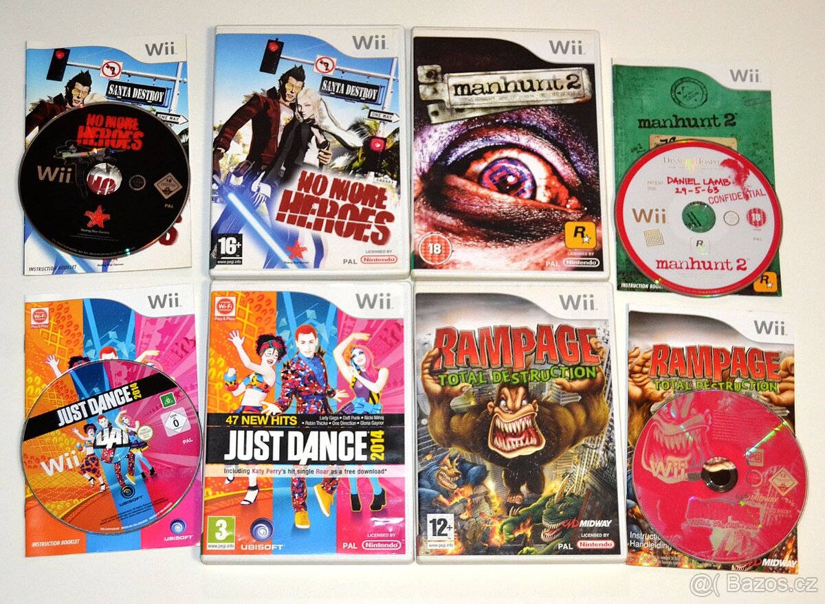 Hry pre Nintendo Wii WiiU Just Dance, Lego, Mario, Crash.. - 12