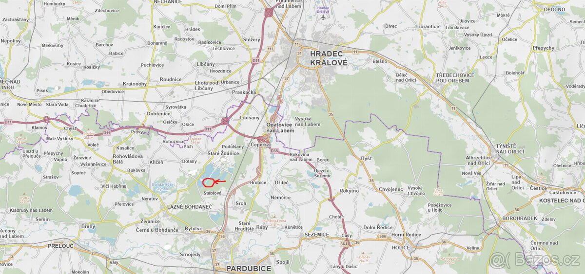 Prodám pozemky v k.ú. Stéblová - 12