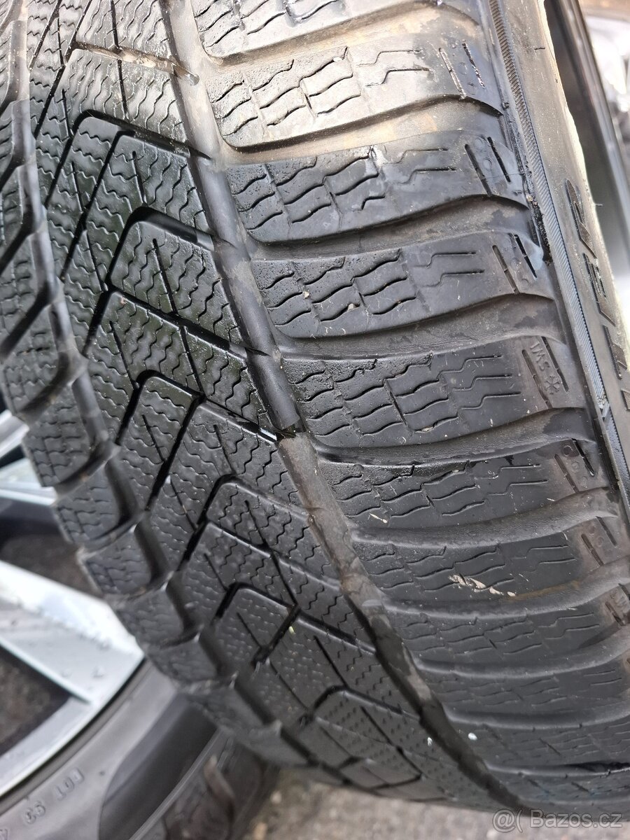 Alu kola 18" VW Almere 5x112 zimni pneu 245/45R18 - 12