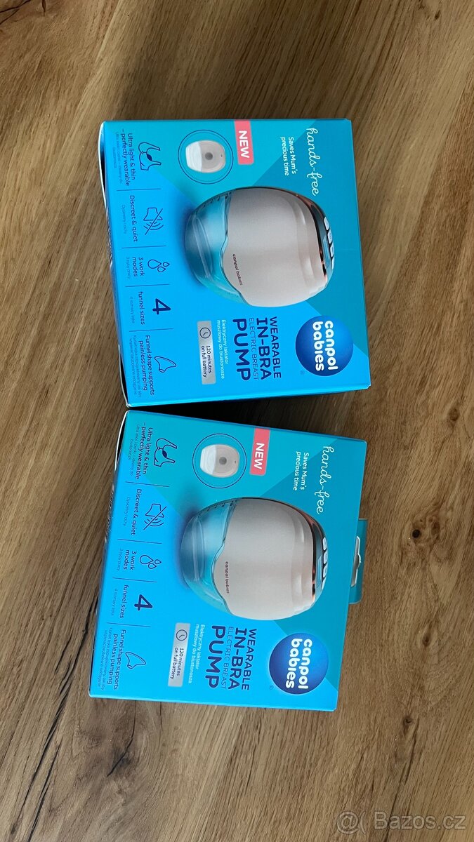 Sada 2ks Canpol babies Elektrická odsávačka mateřského mléka - 12