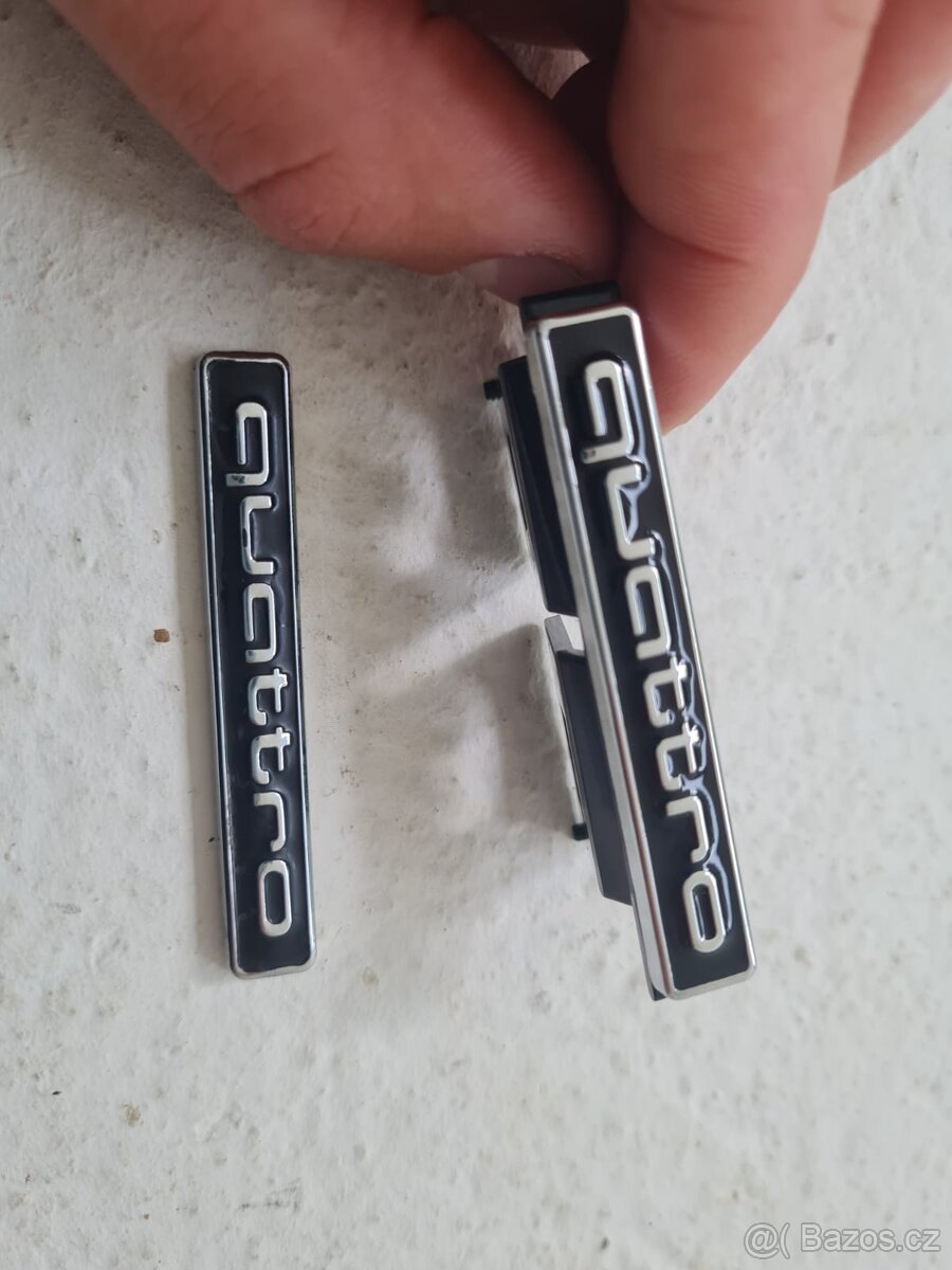 QUATTRO menší nápis do masky v rôznych farbách - 12