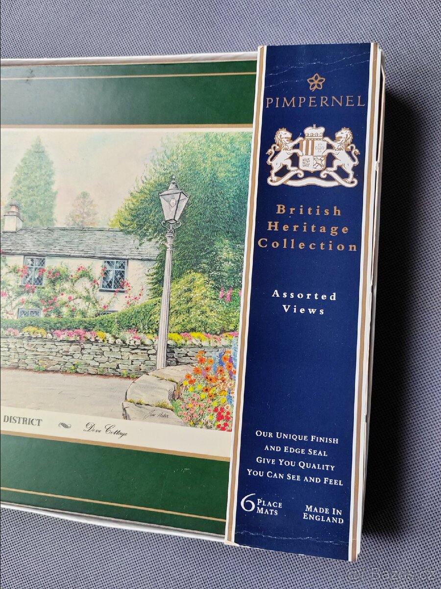 Sada 6 prémiových podložek od PIMPERNEL (Anglie) - 12