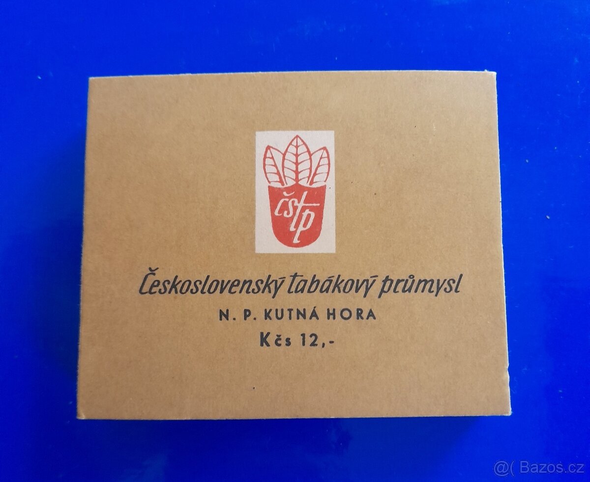 ČSTP ČESKOSLOVENSKÉ CIGARETY., DOUTNIKY - 12