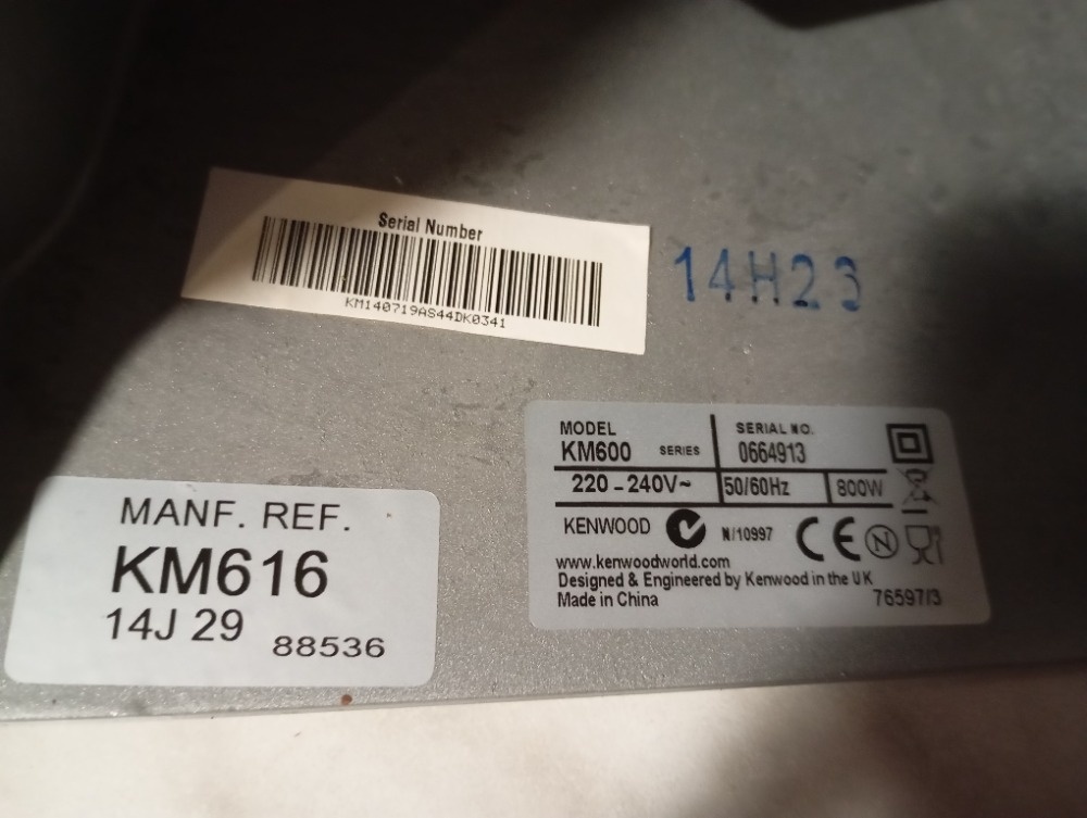 Kuchyňský robot Kenwood Major - 12