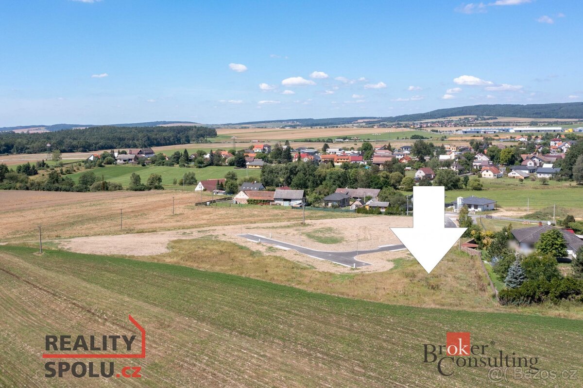 Prodej, pozemky/bydlení, 1039 m2, Svojkovice, Rokycany [ID 5 - 12