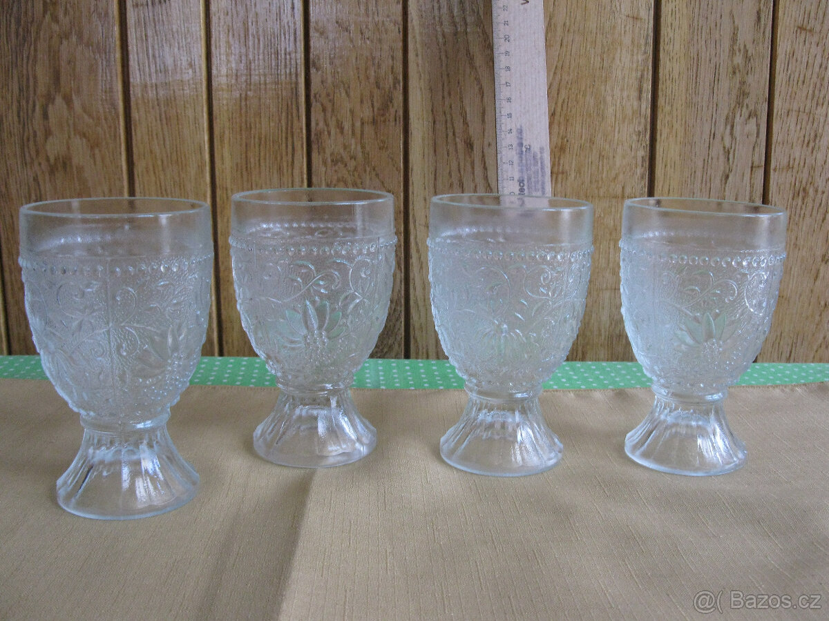 Retro hrníčky, srnka,,SOVY,staré lžičky a souprava z alpaky - 12