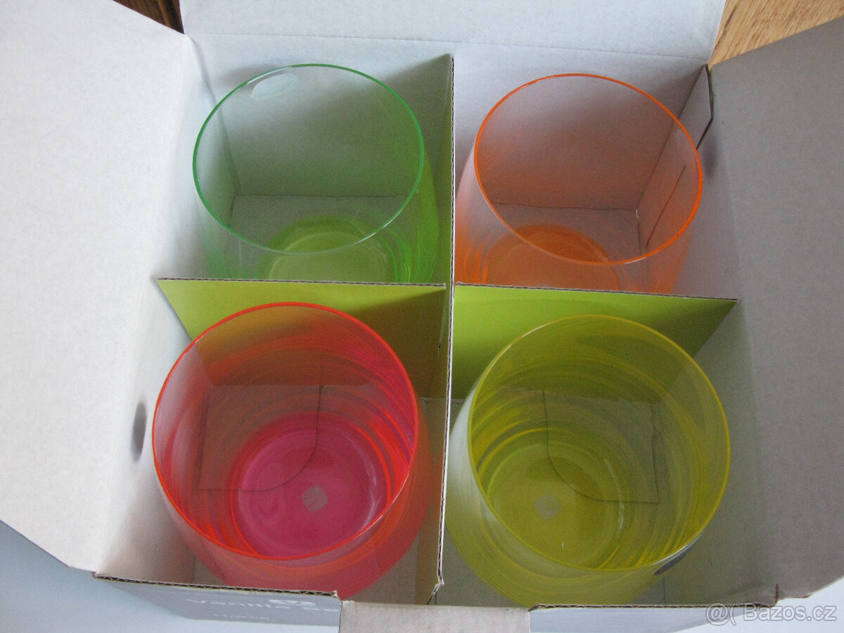 Originál broušené sklo,Bohemia skleničky - 12