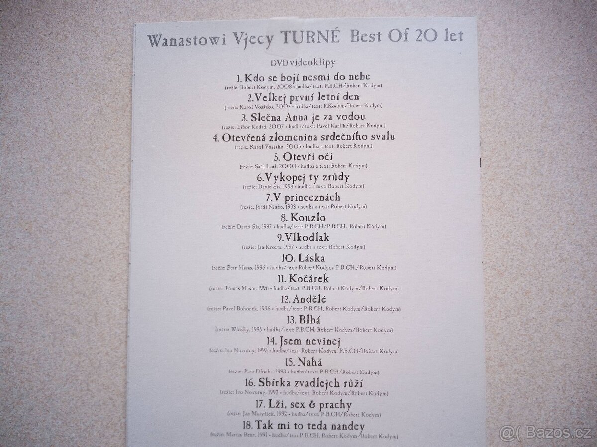 ZDARMA - DVD, CD - 12