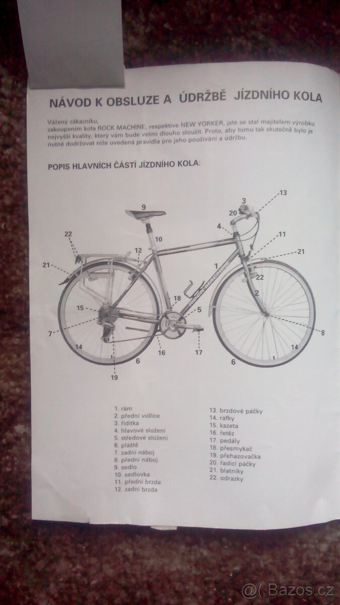 Prodám kolo Roock Machine - 12