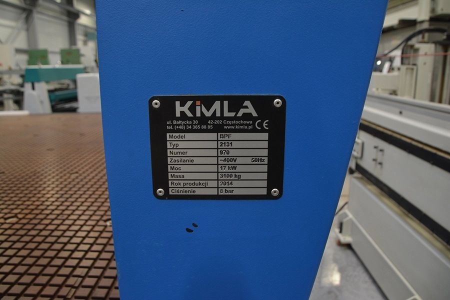 6528 – Frézovací plotr KIMLA BPF 2131 - 12