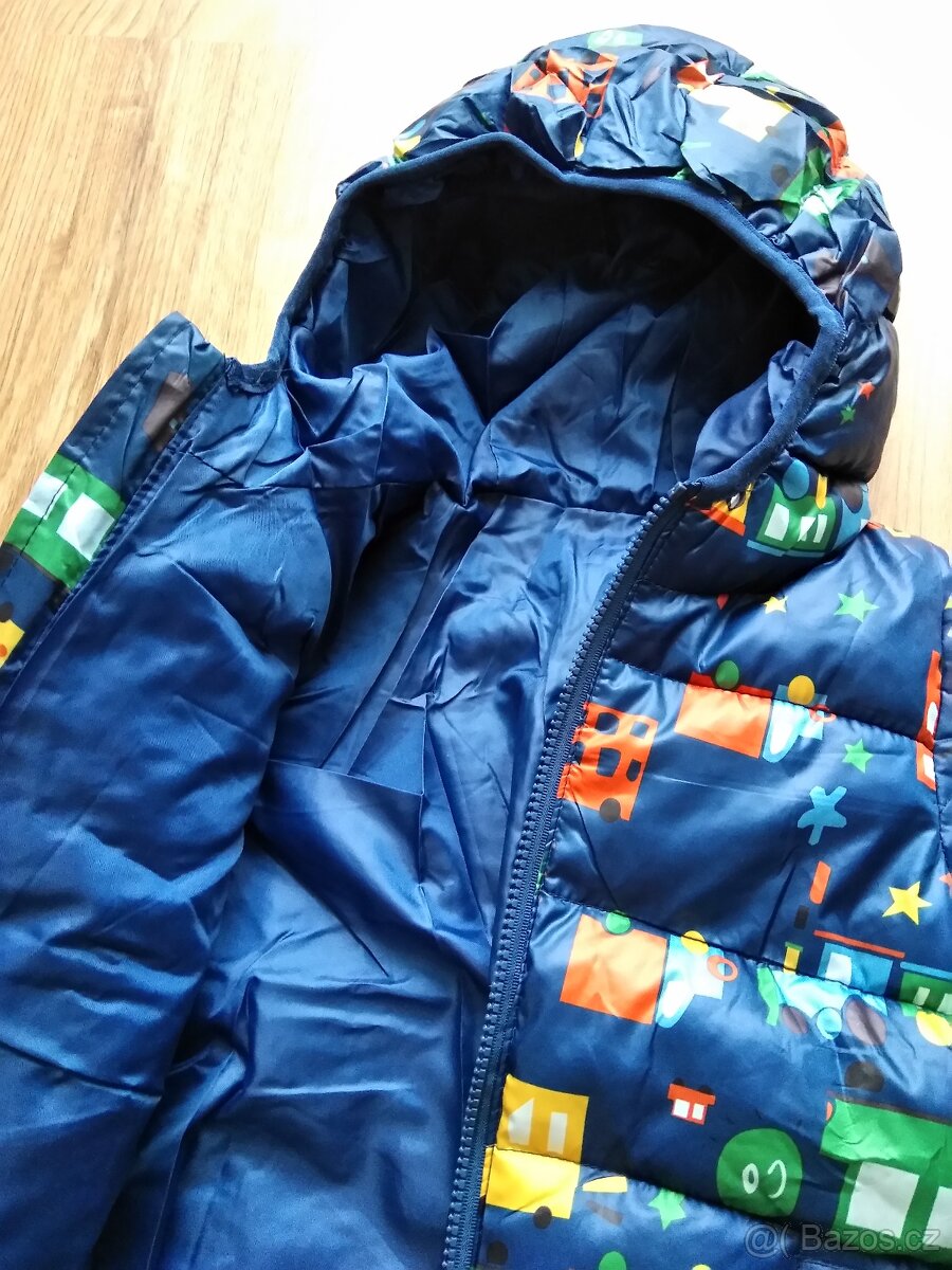 Nová podzimní bunda autíčka, 86/92 - 12