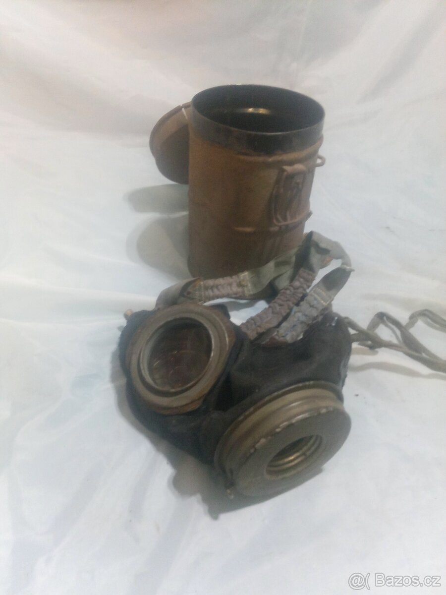Německá plynová maska WW1 - 12
