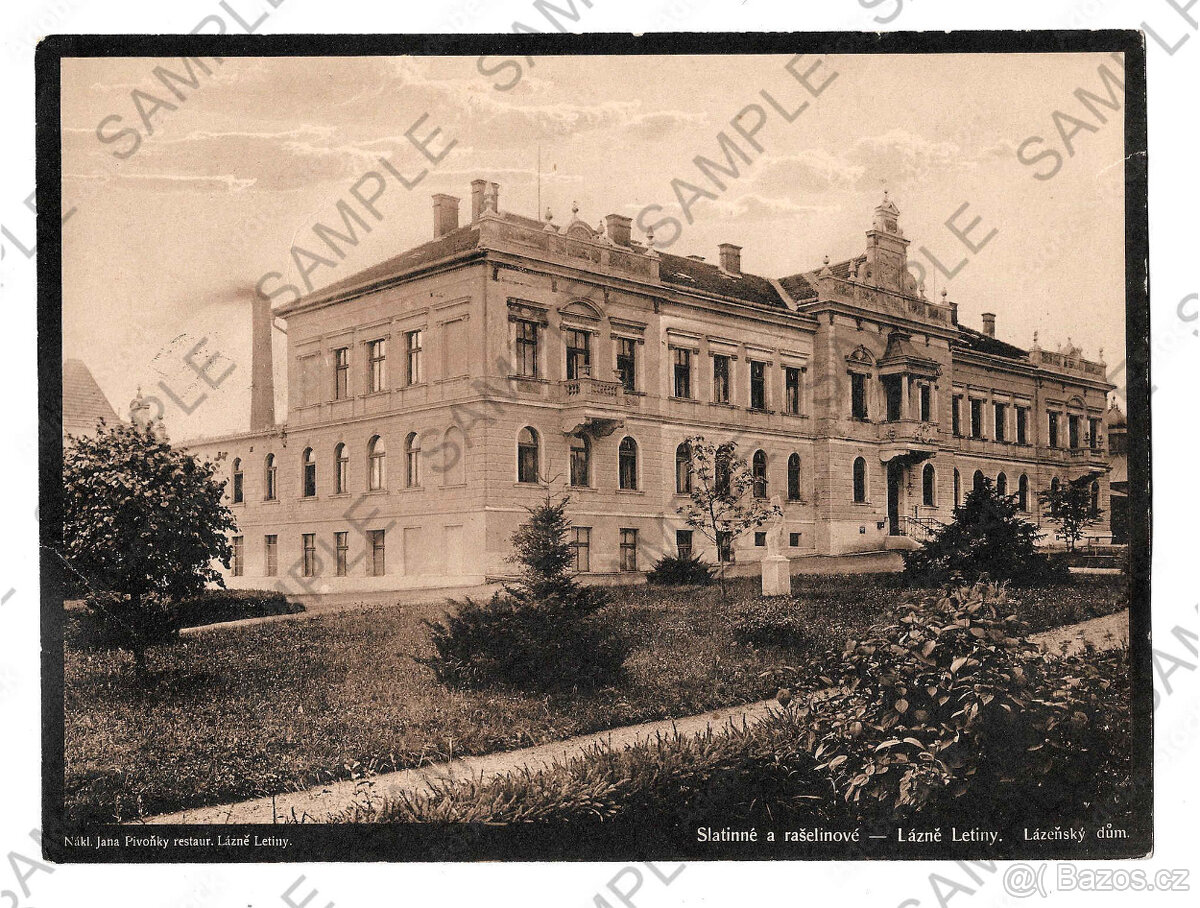 pohlednice Kácov, severní Morava, Semily, Letiny, Rataje - 12