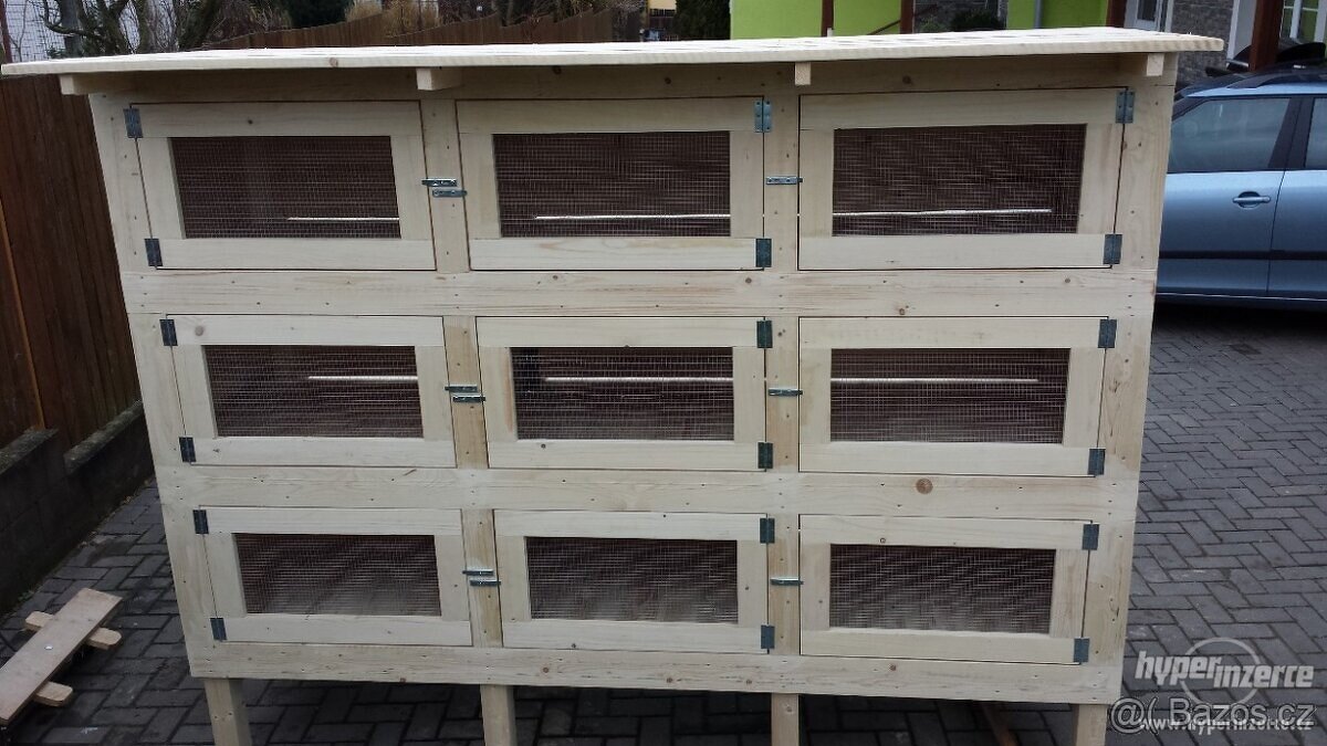 Králikárna, kurník, kadibudka,domky - 12