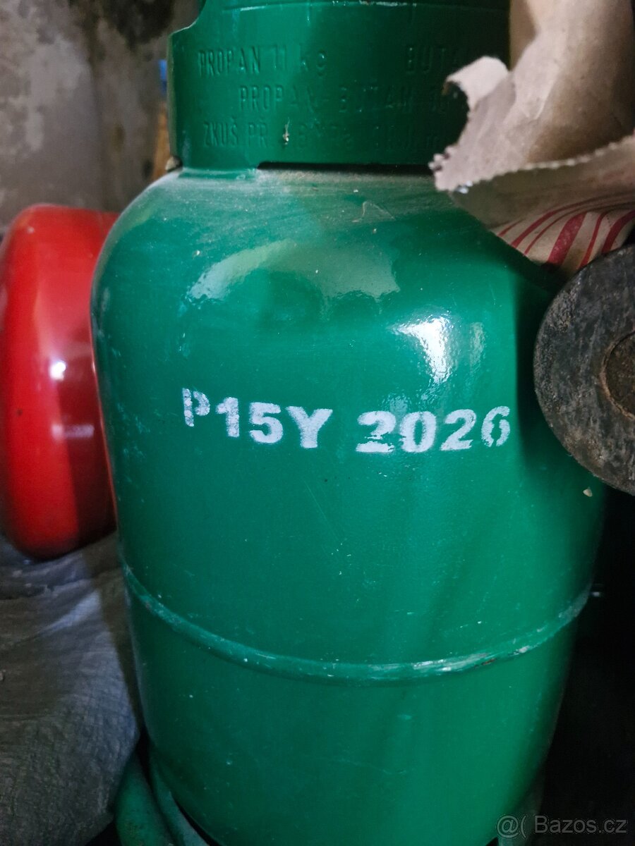 Propanbutanové láhve - 12