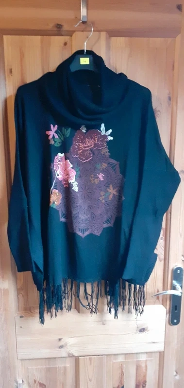 Svetr s rolákem DESIGUAL vel.40 - 12
