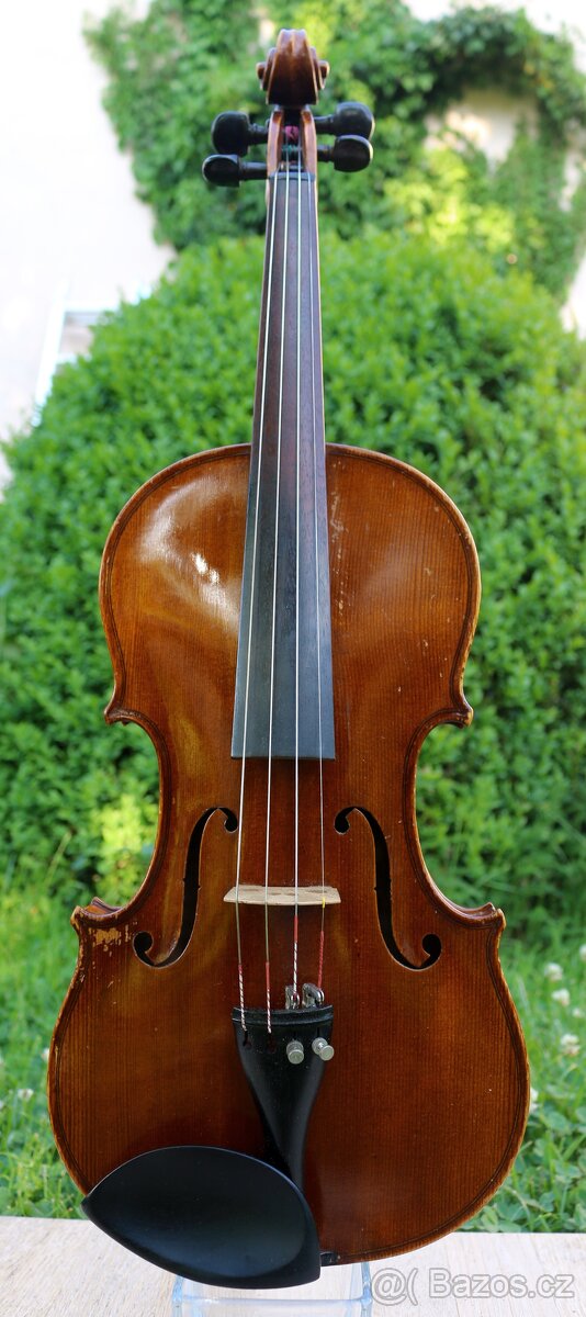 Staré 4/4 německé housle Otto Windisch c.1900 - 12