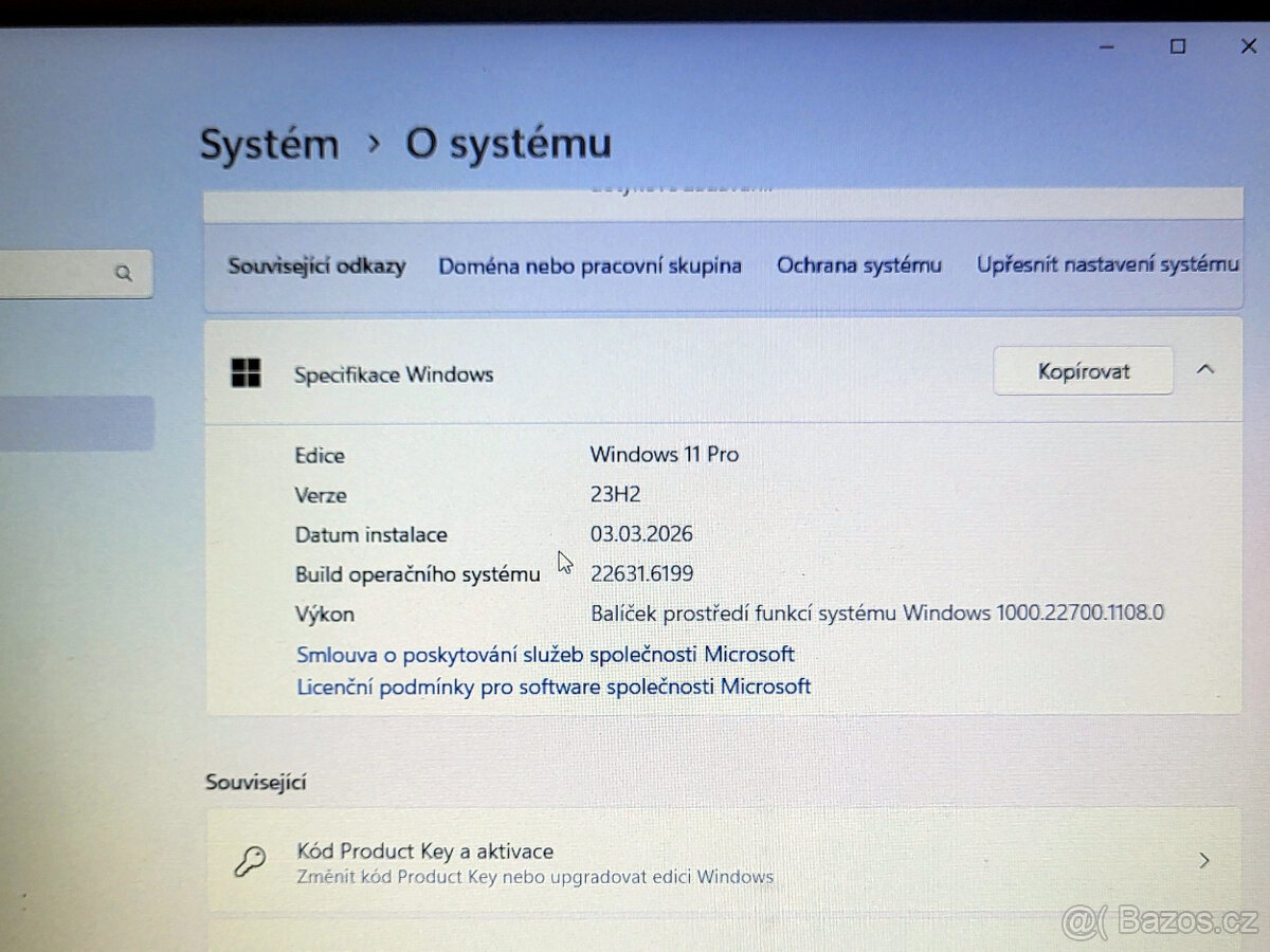 Notebook DELL Vostro 15,6", Intel i-5, Win 11 Pro, CZ - 12